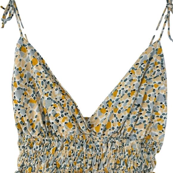 Floral Print Crop Top with Adjustable Straps - Picture 4 of 7